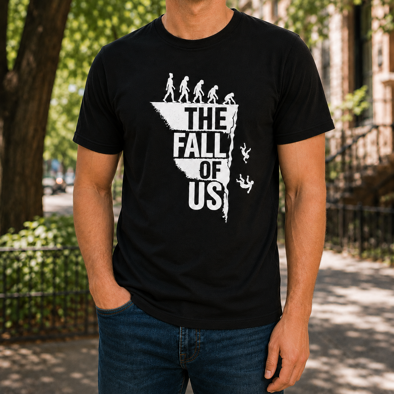 Devolution Tee — Detail